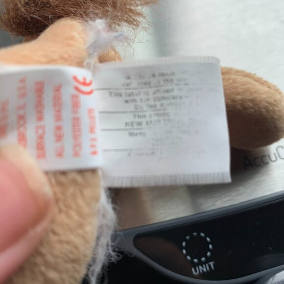 Ty Beanie Baby Derby the Horse with Star Coarse Mane 1995 - Picture 8 of 10